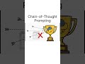 Don’t ask AI for answers ❌Ask it to think step by step ✅🔥#ai #learnai #aishorts #reach #education