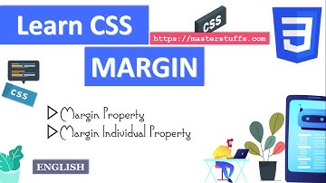 CSS Margin in English | Learn CSS3 | #MasterStuffs