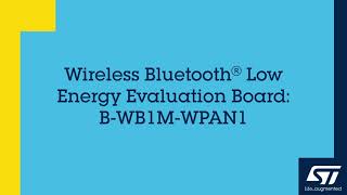 Wireless Bluetooth® Low Energy Evaluation Board: B-WB1M-WPAN1