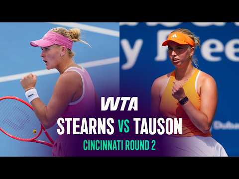 Peyton Stearns vs. Clara Tauson | 2026 Cincinnati Round 2 | WTA Match Highlights