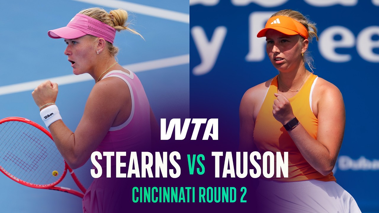 Peyton Stearns vs. Clara Tauson | 2026 Cincinnati Round 2 | WTA Match Highlights