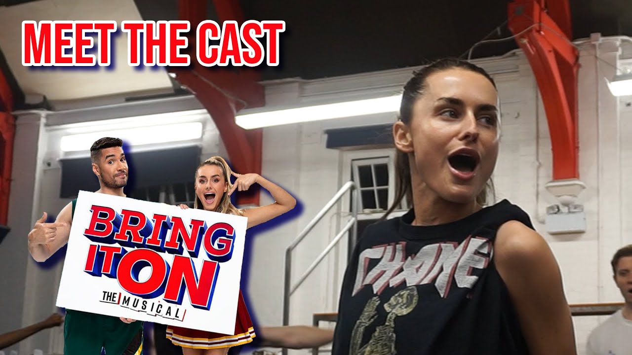 BRING IT ON - UK Tour Preview  Bring it On the Musical Rehearsal + Cast  Interviews 