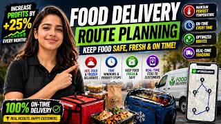 Food Delivery Route Planning: Keep Food Safe &amp; On-Time (Complete Guide) #fooddelivery #routeplanner