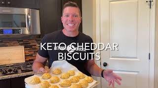 Keto Cheddar Biscuits