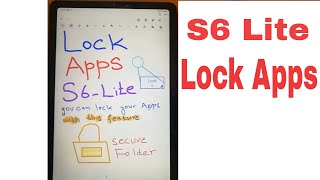 How to Lock The Apps in Samsung S6 Lite - Tips and Tricks screenshot 3