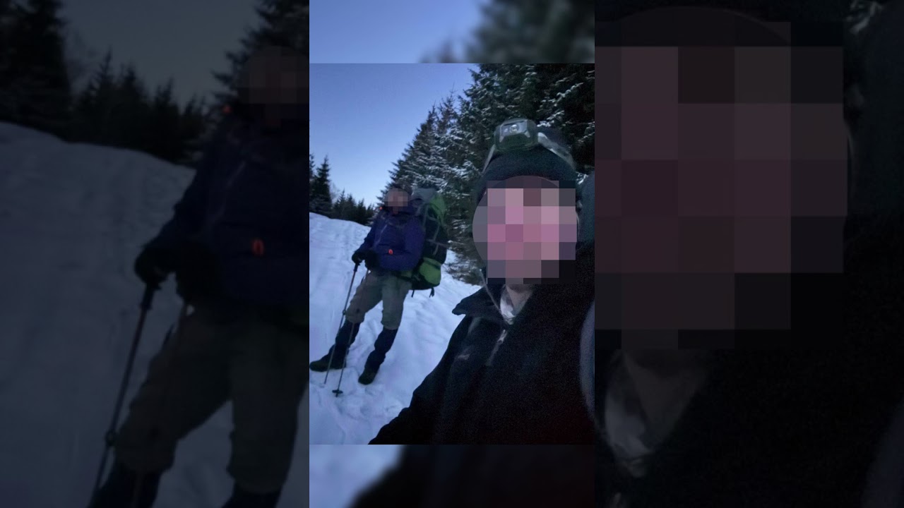 Еталонний швидкий вихід через Мармароси. Середина березня '25. Старт біля застави прикордонників.