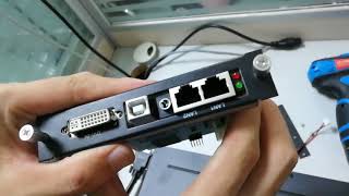 How do I install the Sending Card to the video processor (Muen600)