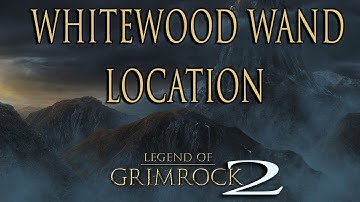 Legend of Grimrock 2 - Whitewood Wand (Secret Wand) Location