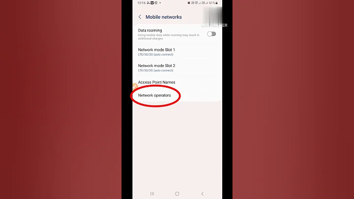 network operater settings problem ko thik kaise kare || #shorts