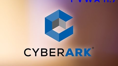 CyberArk 11 7 PVWA Installation