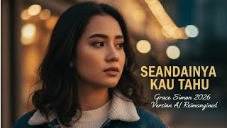 Seandainya Kau Tahu - Grace Simon | Versi 2026 AI (Bikin Candu, Beda Banget!) - With Lyrics