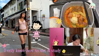 uni log ✎  a study vlog that is kind of productive but also kind of not