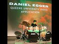 Queens university audition 1  daniel egger