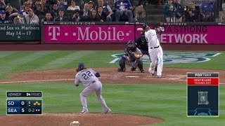 SD@SEA: Kennedy whiffs Cruz to escape jam