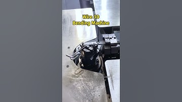 CNC 3D Wire Bending Machine #wire #metal #3dbendingmachine #bendingmachine #metalforming
