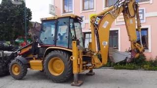 Cat 428D Baggerlader Loader Backhoe
