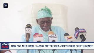 Lamidi Apapa declares self Labour Party Leader after Supreme Court judgement