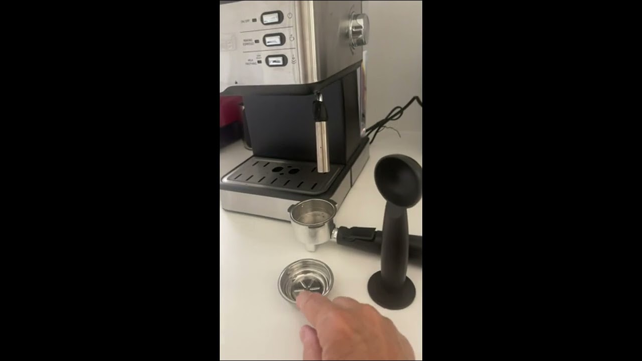 Review Geek Chef Espresso Machine Coffee Machine 20 Bar Pump Cappuccino latte Maker with ESE POD cap