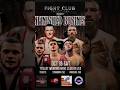 Fight Club Promotions Unfinished Buisness October 18th Birmingham #boxing #fightclub #circuit