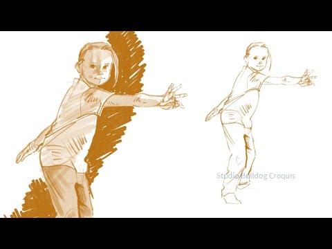Croquis A girl