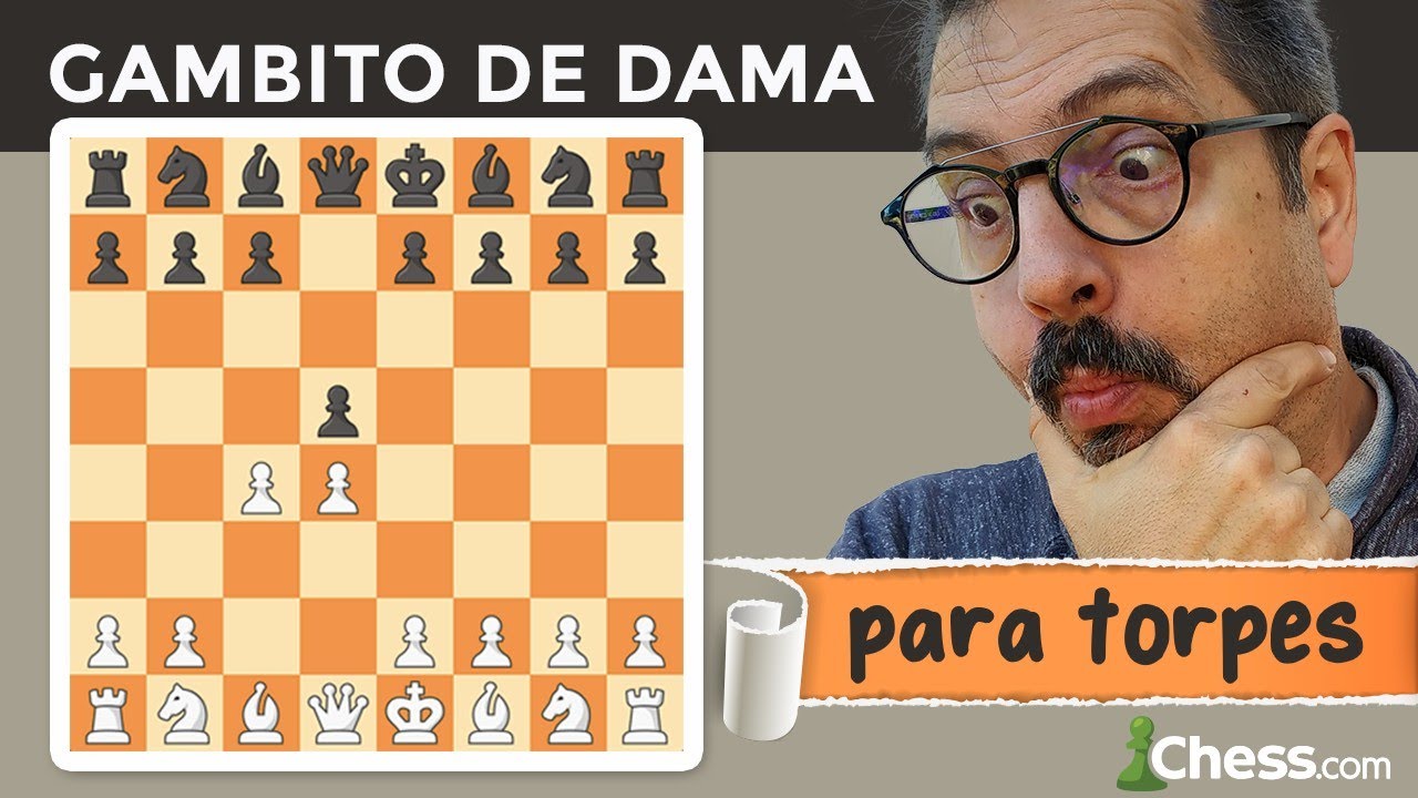 Qué es un gambito de dama en ajedrez?