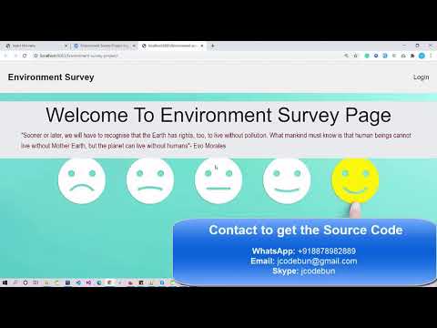 Online Survey Project in Java Using JSP and Servlet with source code and project report