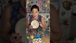 Dot Day Paper Plate Weaving