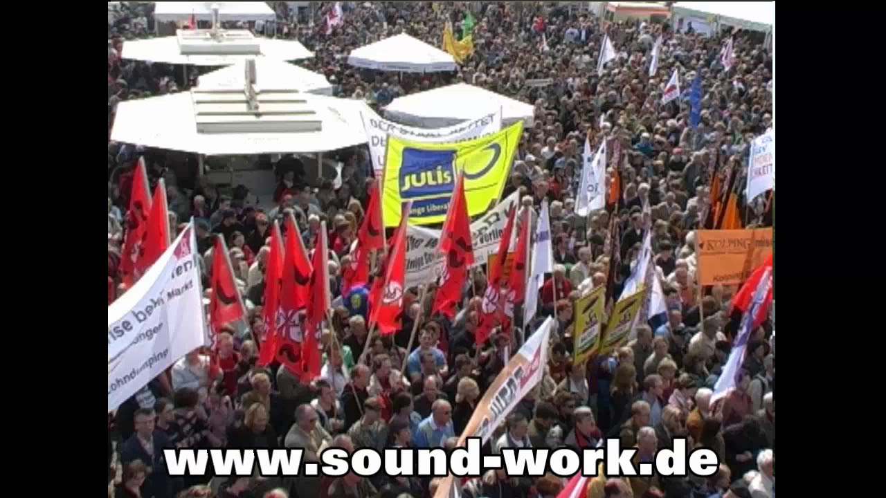 1 Mai 2009 - Kundgebung Klagesmarkt Hannover