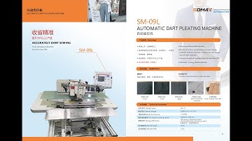 SM-09L Automatic dart pleating machine