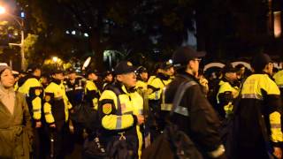 20140320 立法院 反服貿現場實況 警力集結2