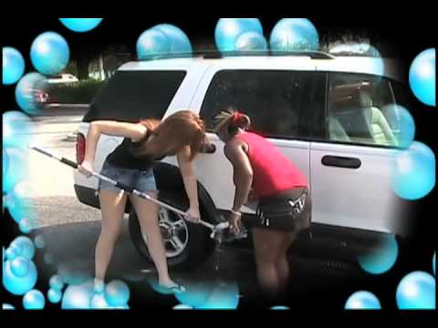 Pepper Cheerleader Car Wash Montage - YouTube