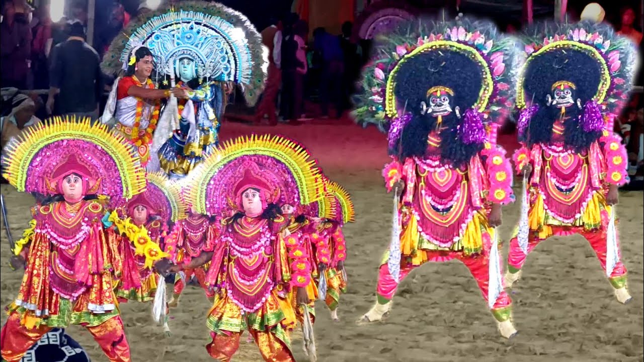 Rasu Hari Chhau Dance || Nipen Sahis Nuton Chhau Nach || निपेन सहिस छौ नाच || Purulia Chhau Nritya 