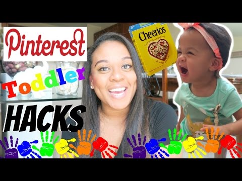 Pinterest Toddler Hacks TESTED!