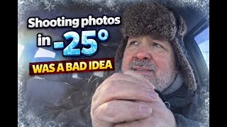 My Coldest Day of Photography.............Ever