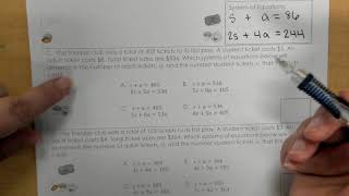 Alg I - Unit 5 Day 8 Notes Ex 1 OR Alg DB - Unit 5 Day 12 Notes, Ex 1