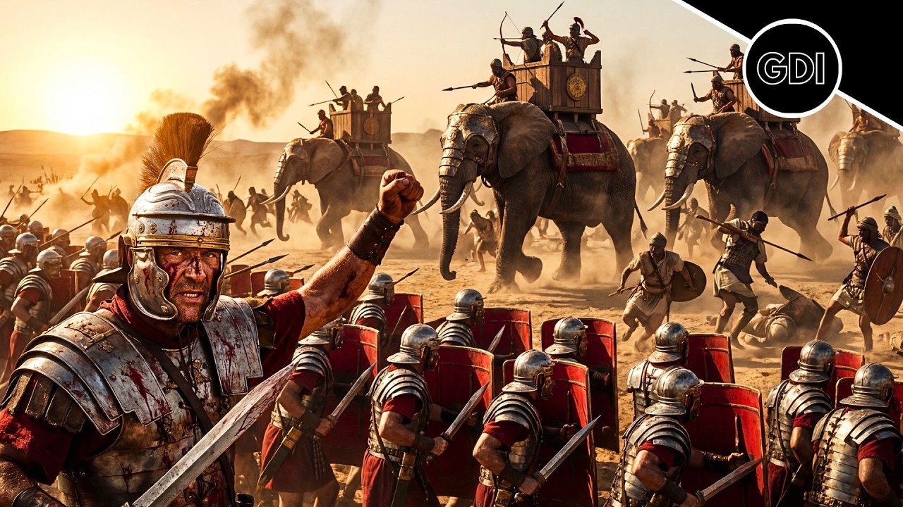 Come 48.000 Romani UMILIARONO Annibale e dominarono il Mondo: La Battaglia di Zama