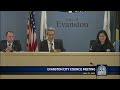 Evanston City Council Meeting  5-27-2025