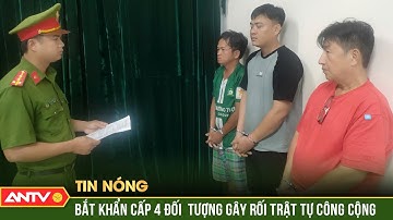 Bắt khẩn cấp 4 đối tượng trong vụ hỗn chiến giữa các YouTuber tại TP.HCM | ANTV