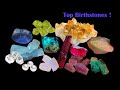 TOP TEN Birthstones  #healingcrystals