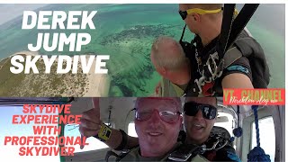 SKYDIVE EXPERIENCE FEEL LIKE/DEREK TURN TO JUMP/@Skydivejurienbay @dereklouvlog