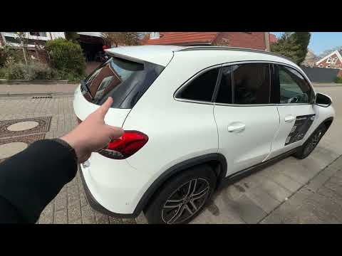 Solarplexius car sun protection window tinting precisely f. Mercedes GLA Unboxing & instructions 