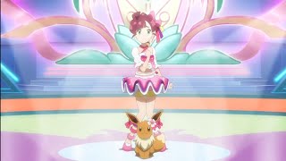 Koharu first Pokémon performance 😍| Pokémon journeys