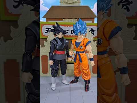 Goku Black y Goku ssj blue S.H. Figuarts ¿serán compatibles? #goku #shfiguarts #dragonball #dbz