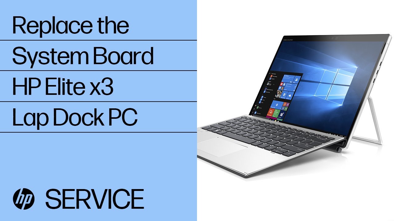 Replace the System Board | HP Elite x3 Lap Dock PC | HP Support