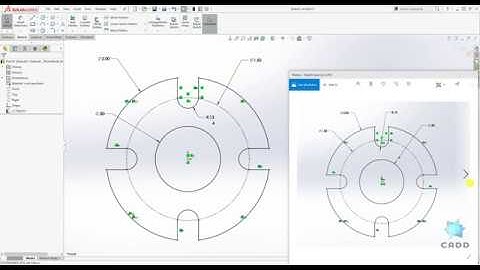 SolidWorks Tutorial for Beginners #40 - SolidWorks Sketch Test Solution