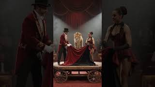Lion Turned Into A Bengal Tiger In 1 Second?! 😱🎪 #Shorts