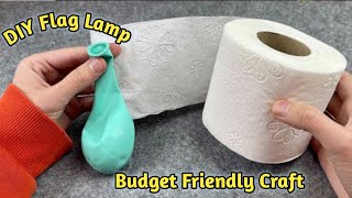 Tissue Paper Balloon Lamp Easy Diy Republic Day Craft Idea Soni Craft