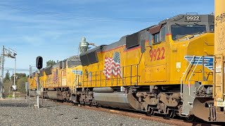 UP 9916 leads NB LRS59-27 with a nice crew on 2-27-2026