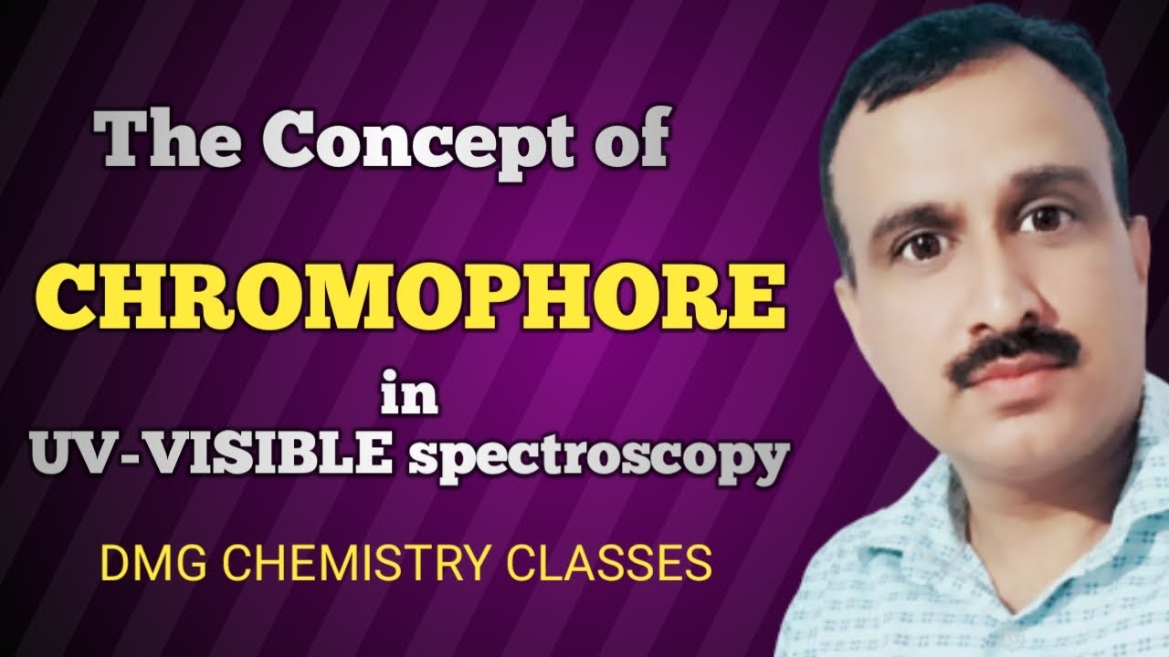 Concept of Chromophore in UV-VISIBLE Spectroscopy