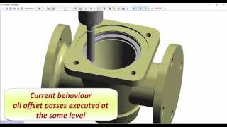 Profiling Cycle  Edgecam 2017R1 Цикл обработки по профилю